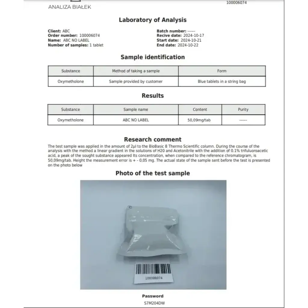 Oxymetholone
